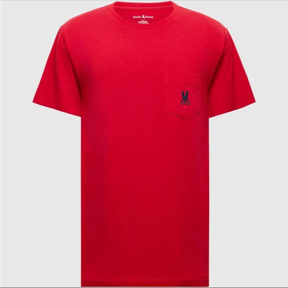 Psycho Bunny Brilliant Red Pajama Set